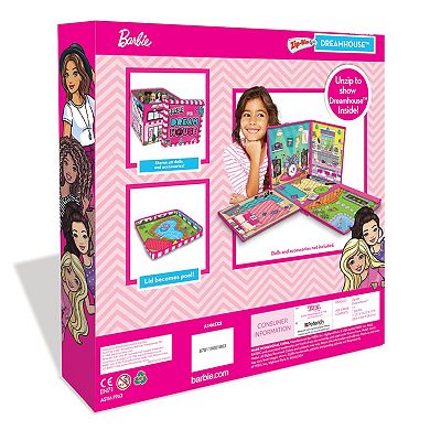Tara Toy: ZipBin Barbie Dreamhouse Toy Box