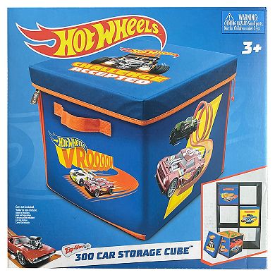 Tara Toy: ZipBin Hot Wheels 300 Car Storage Cube