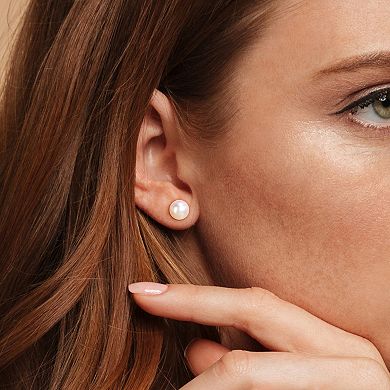 Stella Grace 14k Gold Freshwater Cultured Pearl Stud Earrings