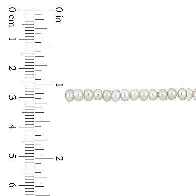Stella Grace 14k Gold Freshwater Cultured Pearl Bracelet
