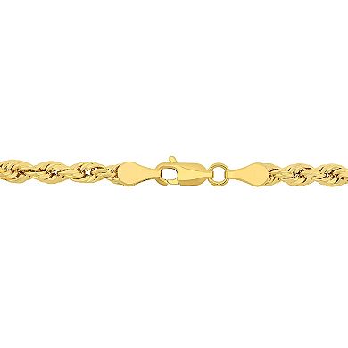 Stella Grace 14k Gold Rope Chain Necklace