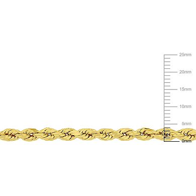 Stella Grace 10k Gold Rope Chain Bracelet