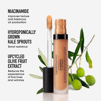 bareMinerals barePro 16HR All Over Skin-Perfecting Matte Concealer Mineral SPF 25