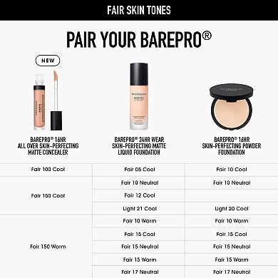 bareMinerals barePro 16HR All Over Skin-Perfecting Matte Concealer Mineral SPF 25