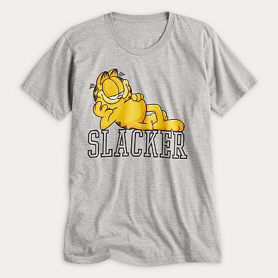 Men's Slacker Garfield Graphic Tee