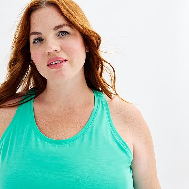 Plus Size Tek Gear® Racerback Tank Top