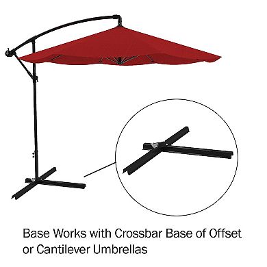 Pure Garden Cantilever Umbrella Base