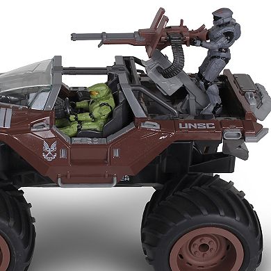 NKOK HALO Infinite RC: UNSC Warthog "Mud Hog" Stunt Performing Radio Control Vehicle