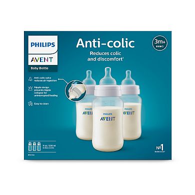 Avent Anti-Colic 11-oz. Baby Bottles 3-Pack