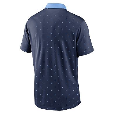 Men's Nike Navy Tampa Bay Rays Legacy Icon Vapor Performance Polo