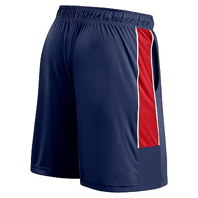 Men's Fanatics Navy Cleveland Guardians Win The Match Defender Shorts