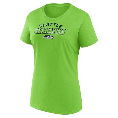 Women's Fanatics Seattle Seahawks Risk T-Shirt Combo Pack