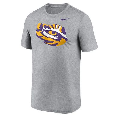 Men's Nike Heather Gray LSU Tigers Primetime Legend Alternate Logo T-Shirt