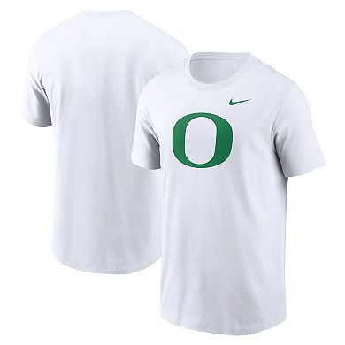 Men's Nike White Oregon Ducks Primetime Evergreen Logo T-Shirt