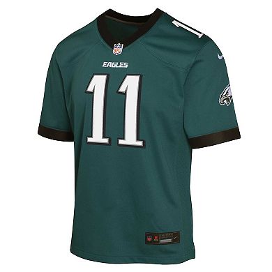 Youth Nike A.J. Brown Midnight Green Philadelphia Eagles Game Jersey