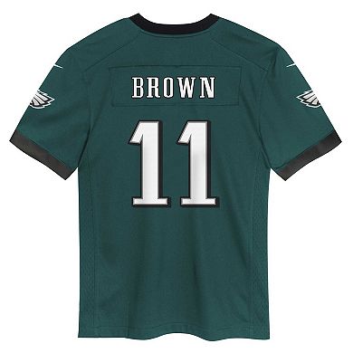 Toddler Nike A.J. Brown Midnight Green Philadelphia Eagles Game Jersey