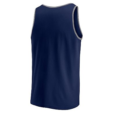 Men's Fanatics Navy Dallas Cowboys Bet Tank Top