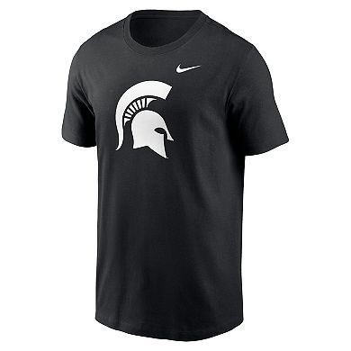 Men's Nike Black Michigan State Spartans Primetime Evergreen Logo T-Shirt