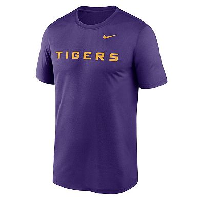 Men's Nike Purple LSU Tigers Primetime Legend Wordmark T-Shirt