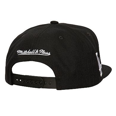 Men's Mitchell & Ness Black Los Angeles Dodgers Shattered Snapback Hat