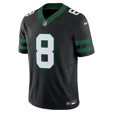 Men's Nike Aaron Rodgers Legacy Black New York Jets Alternate Vapor F.U.S.E. Limited Jersey