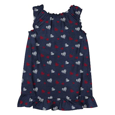 Infant Atlanta Braves Minnie's Bow Tank Top & Cover 2-Pack Set