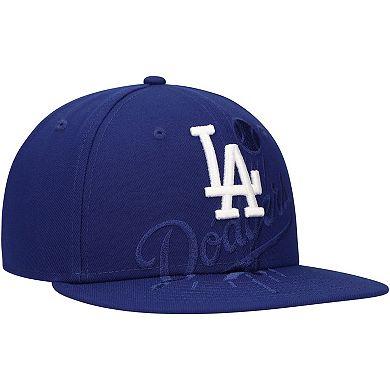 Men's New Era Royal Los Angeles Dodgers Shadow Logo 59FIFTY Fitted Hat