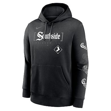 Men's Nike Black Chicago White Sox City Connect Club Pullover Hoodie