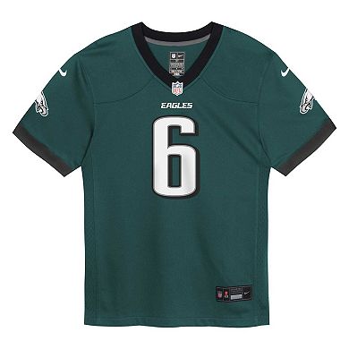 Infant Nike DeVonta Smith Midnight Green Philadelphia Eagles Game Jersey