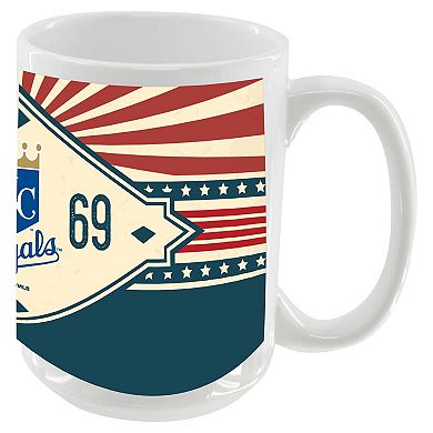 Kansas City Royals 15oz. Americana Diamond Mug