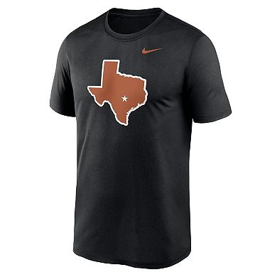 Men's Nike Black Texas Longhorns Primetime Legend Alternate Logo T-Shirt