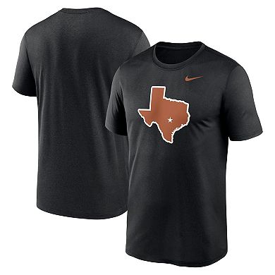 Men's Nike Black Texas Longhorns Primetime Legend Alternate Logo T-Shirt