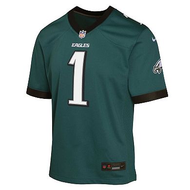 Youth Nike Jalen Hurts Midnight Green Philadelphia Eagles Game Jersey