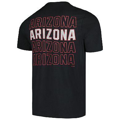 Men's '47 Black Arizona Diamondbacks Hang Back Franklin T-Shirt