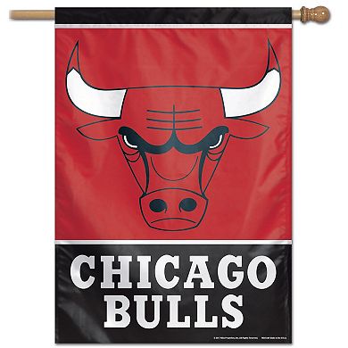 "WinCraft Chicago Bulls 28"" x 40"" Primary Logo Single-Sided Vertical Banner"