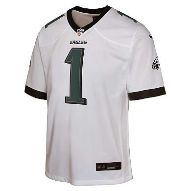 Youth Nike Jalen Hurts White Philadelphia Eagles Game Jersey