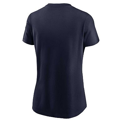 Women's Nike Navy Dallas Cowboys Primary Logo T-Shirt