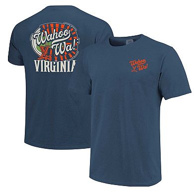 Unisex Navy Virginia Cavaliers Hyper Local Stadium Map Phrase T-Shirt