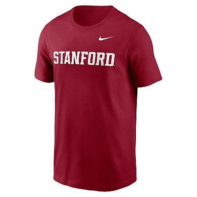 Men's Nike Cardinal Stanford Cardinal Primetime Evergreen Wordmark T-Shirt