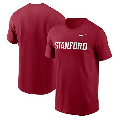 Men's Nike Cardinal Stanford Cardinal Primetime Evergreen Wordmark T-Shirt