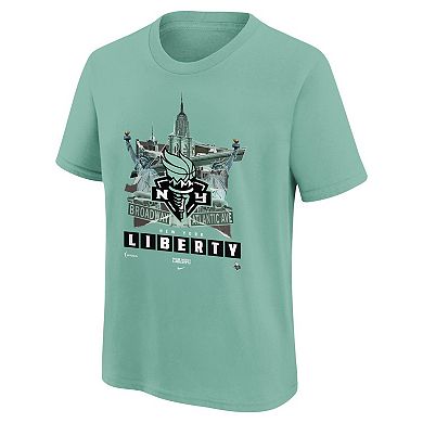 Youth Nike Green New York Liberty Original Content Max90 T-Shirt