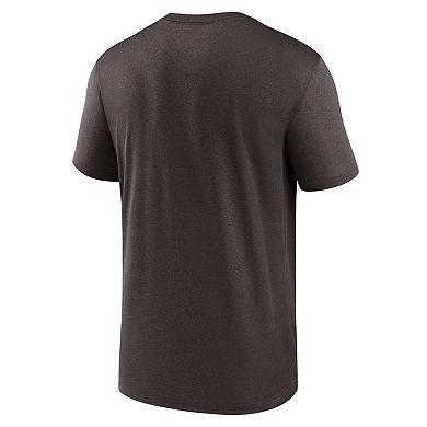 Men's Nike Brown Cleveland Browns Primetime Legend Icon Performance T-Shirt