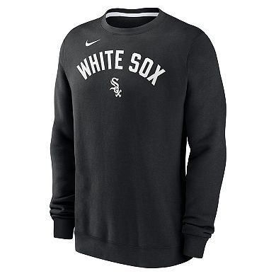 Men's Nike Black Chicago White Sox Classic Fleece Performance Pullover Sweatshirt