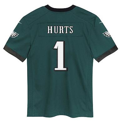 Preschool Nike Jalen Hurts Midnight Green Philadelphia Eagles Game Jersey