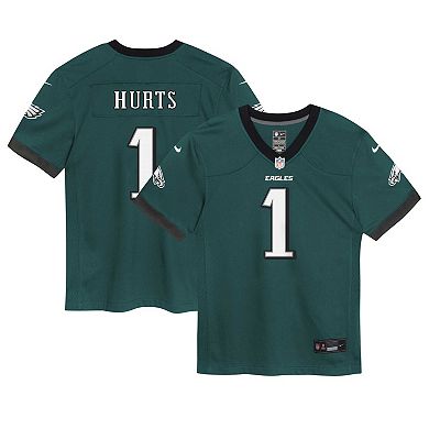 Preschool Nike Jalen Hurts Midnight Green Philadelphia Eagles Game Jersey