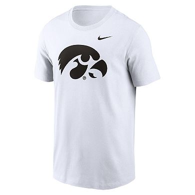 Men's Nike White Iowa Hawkeyes Primetime Evergreen Logo T-Shirt