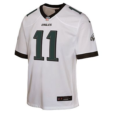 Youth Nike A.J. Brown White Philadelphia Eagles Game Jersey