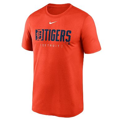Men's Nike Orange Detroit Tigers Knockout Legend Performance T-Shirt
