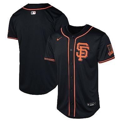 Youth Nike Black San Francisco Giants Alternate Limited Jersey