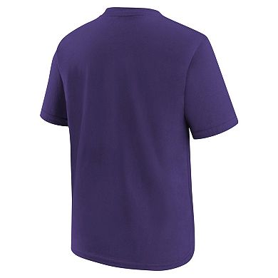 Youth Nike Purple Phoenix Mercury Essential Logo T-Shirt